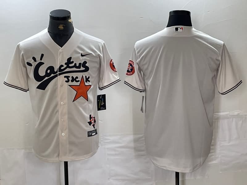 Houston Astros White MLB Jersey 04