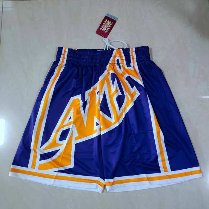 Los Angeles Lakers Mitchell&Ness Purples Basketball Shorts
