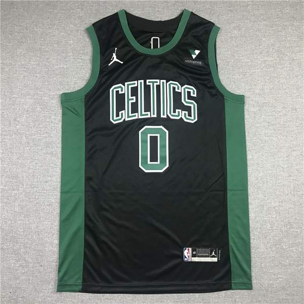 Boston Celtics 20/21 TATUM #0 Black AJ Basketball Jersey (Stitched)