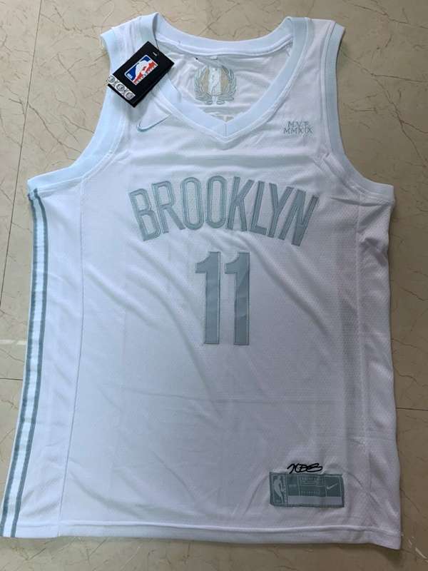 Brooklyn Nets 2020 IRVING #11 White MVP Basketball Jersey (Stitched)