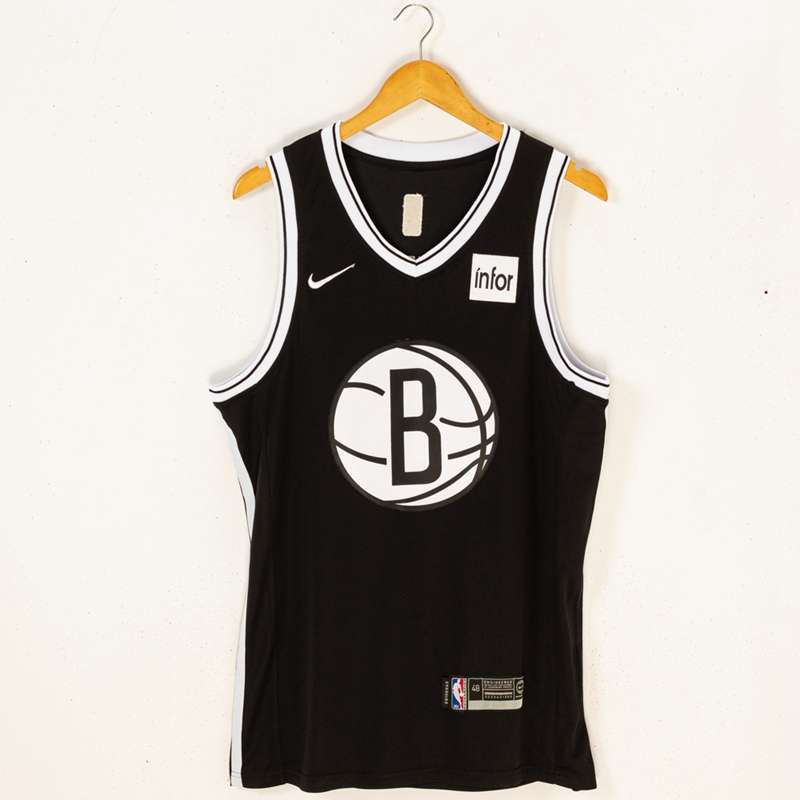 Brooklyn Nets IRVING #11 Black Basketball Jersey (Stitched) 02