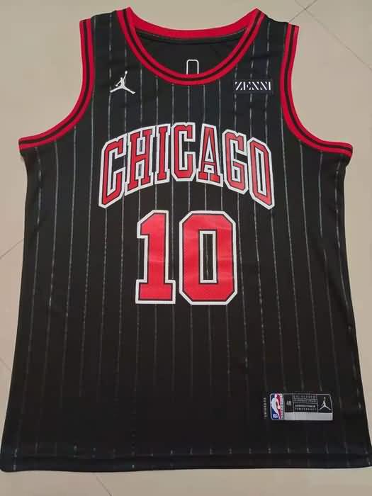 Chicago Bulls 20/21 DeROZAN #10 Black Basketball Jersey (Stitched)