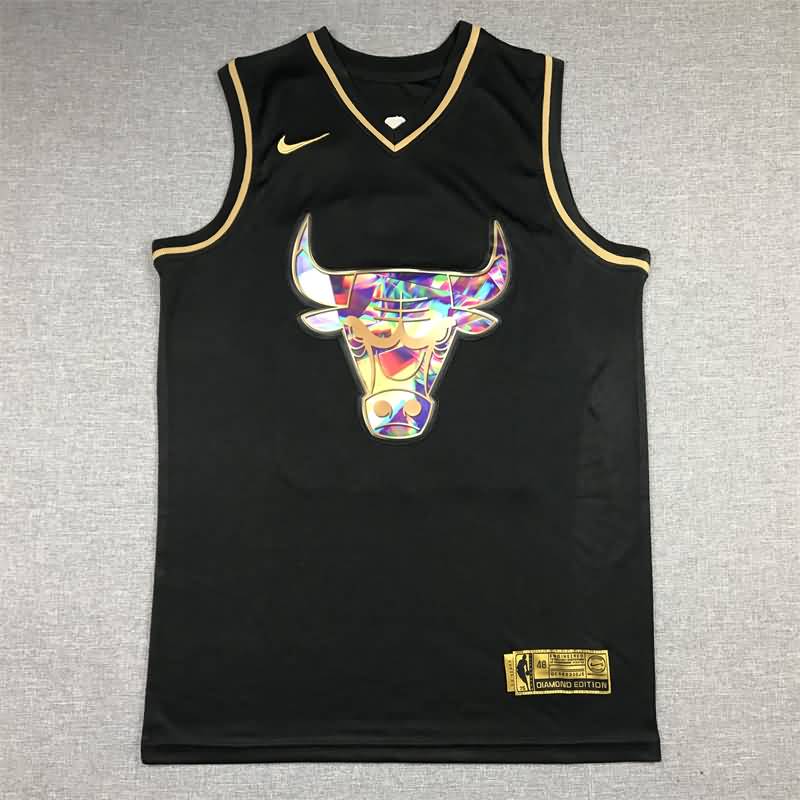 Chicago Bulls 21/22 JORDAN #23 Black Basketball Jersey (Stitched)