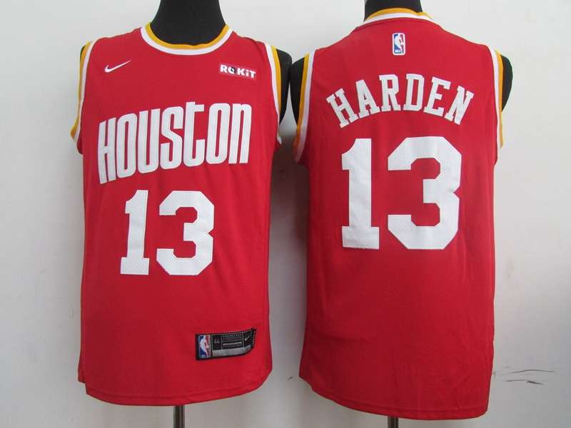 Houston Rockets 2020 HARDEN #13 Red Basketball Jersey (Stitched)