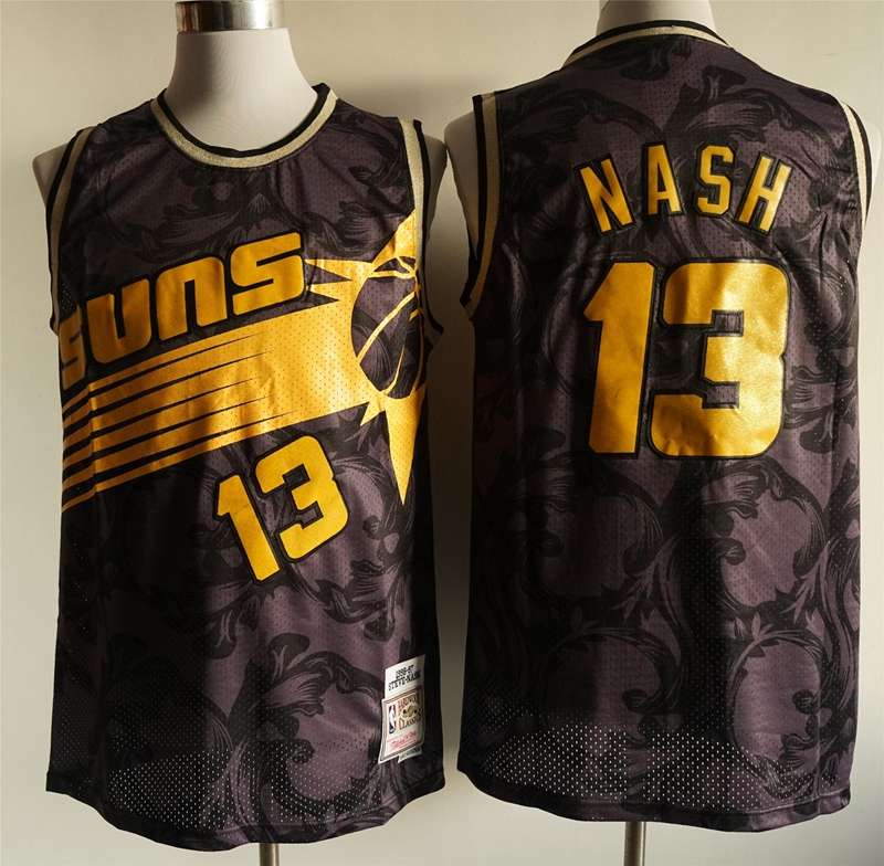 Phoenix Suns 96/97 NASH #13 Black Classics Basketball Jersey (Stitched)