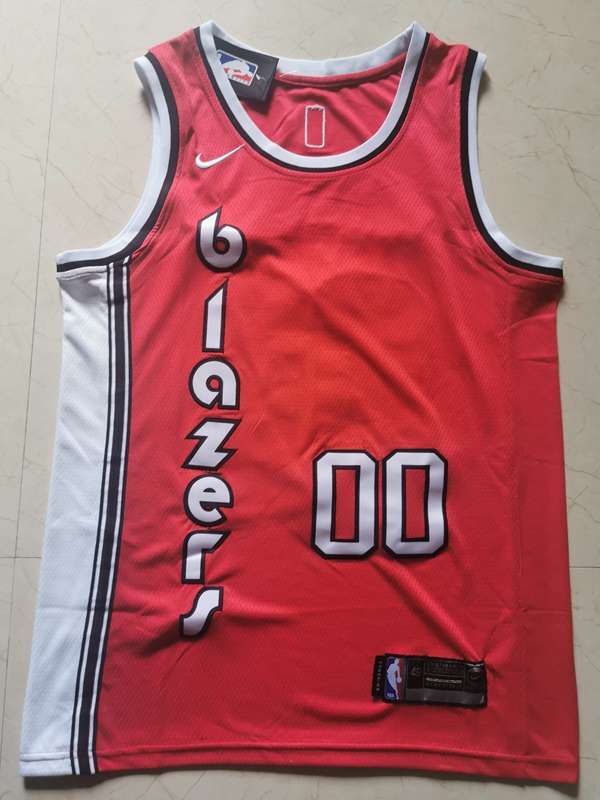 Portland Trail Blazers 2020 ANTHONY #00 Red Basketball Jersey (Stitched) 02