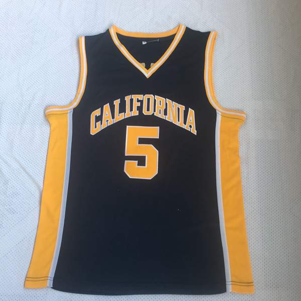 California Golden Bears Dark Blue KIDD #5 NCAA Basketball Jersey