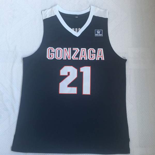 Gonzaga Bulldogs Dark Blue HACHIMURA #21 NCAA Basketball Jersey