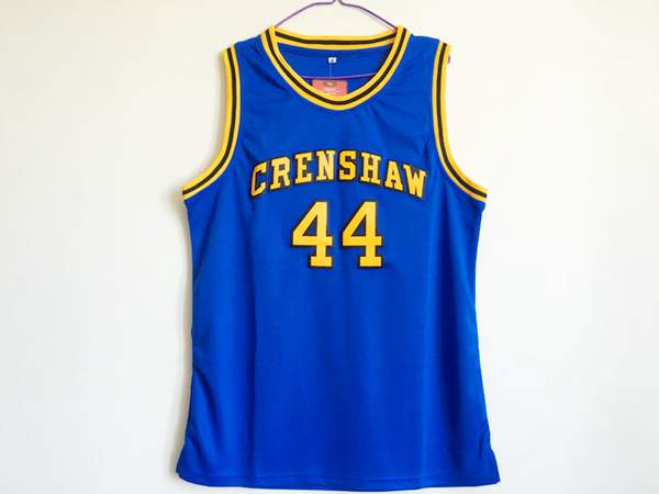 Crenshaw Blue BRYANT #44 Basketball Jersey
