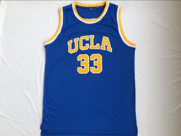 UCLA Bruins Blue ALCINDOR #33 NCAA Basketball Jersey