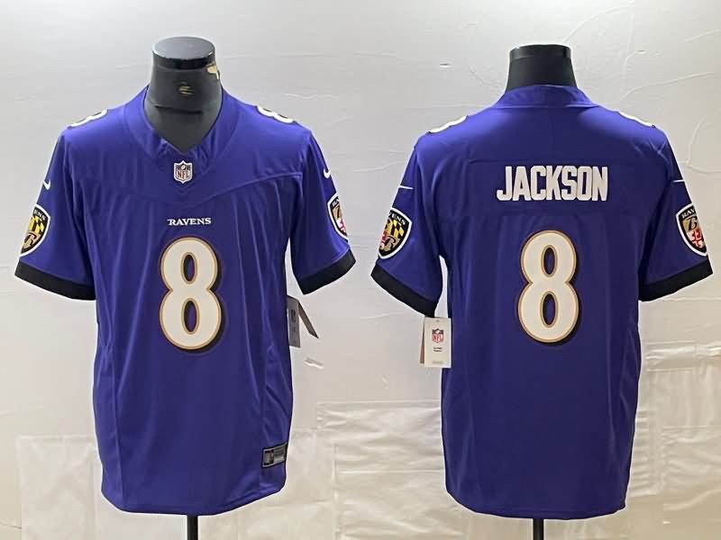 Baltimore Ravens Purple NFL Jersey 03