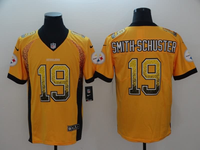 Pittsburgh Steelers Yellow NFL Jersey