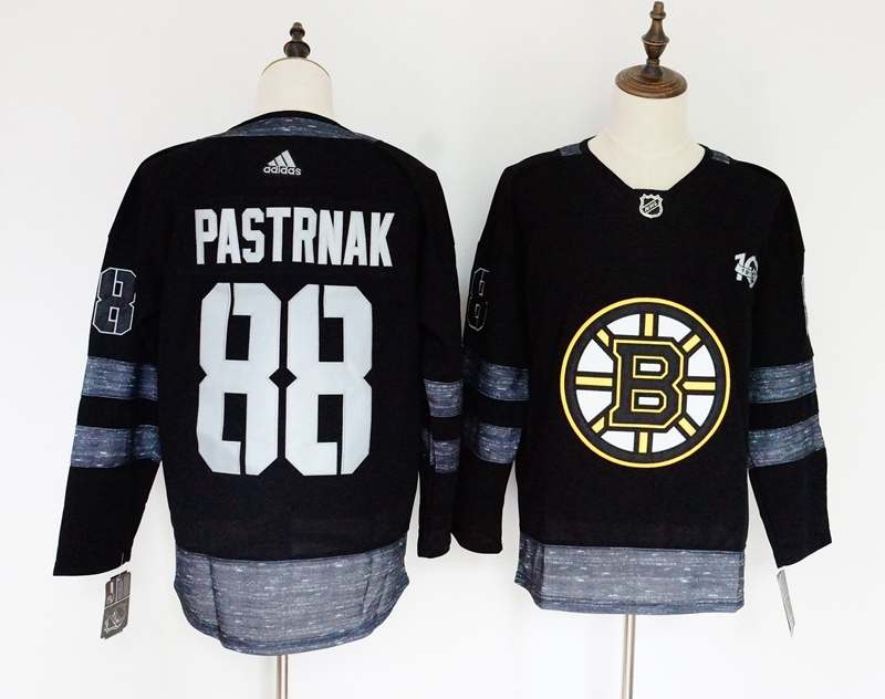 Boston Bruins Black PASTRNAK #88 100th Anniversary NHL Jersey