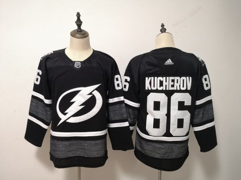 2019 Tampa Bay Lightning Black KUCHEROV #86 All Star NHL Jersey