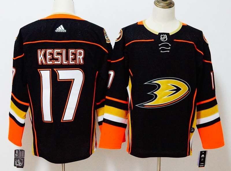Anaheim Ducks Black KESLER #17 NHL Jersey
