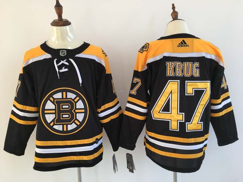 Boston Bruins Black KRUG #47 NHL Jersey