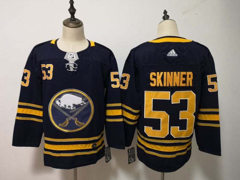 Buffalo Sabres Dark Blue SKINNER #53 NHL Jersey