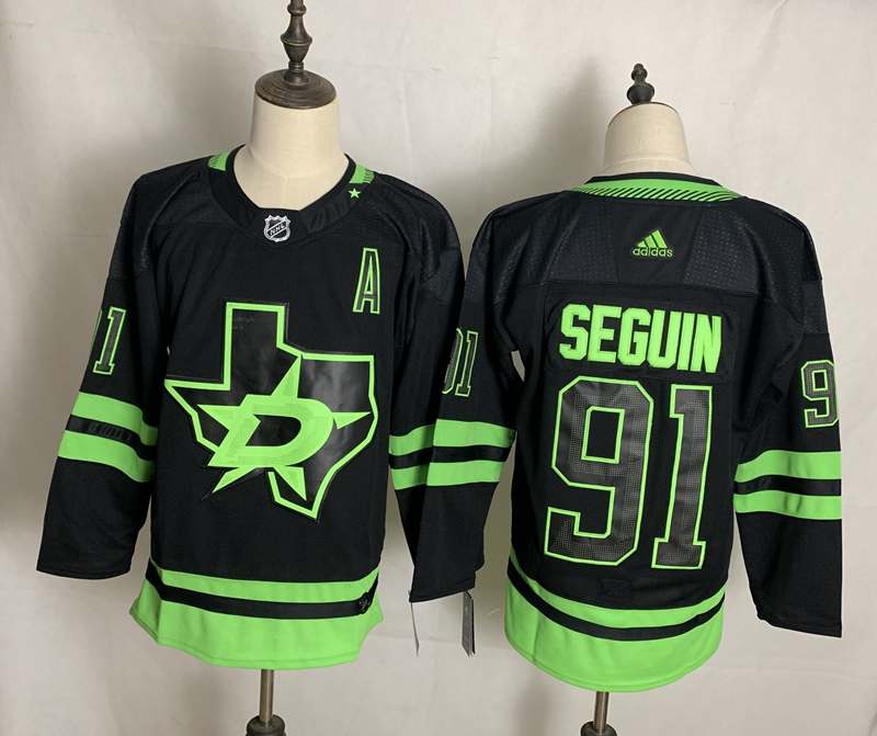 Dallas Stars Black SEGUIN #91 NHL Jersey