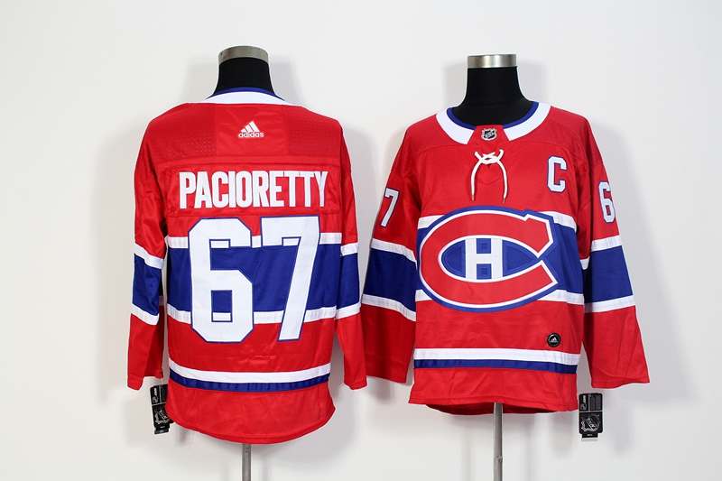 Montreal Canadiens Red PACIORETTY #67 NHL Jersey