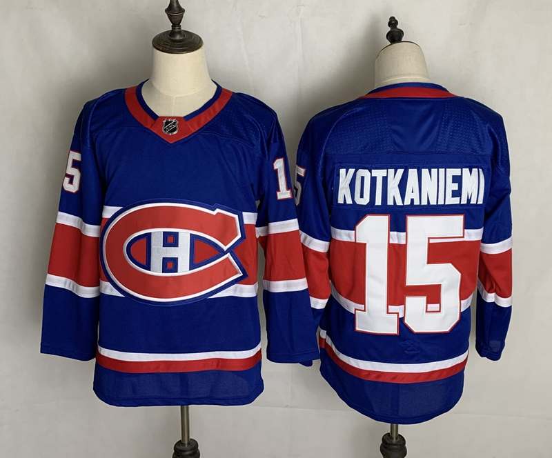 Montreal Canadiens Blue KOTKANIEMI #15 Classics NHL Jersey