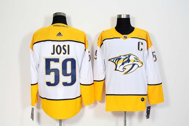 Nashville Predators White JOSI #59 NHL Jersey