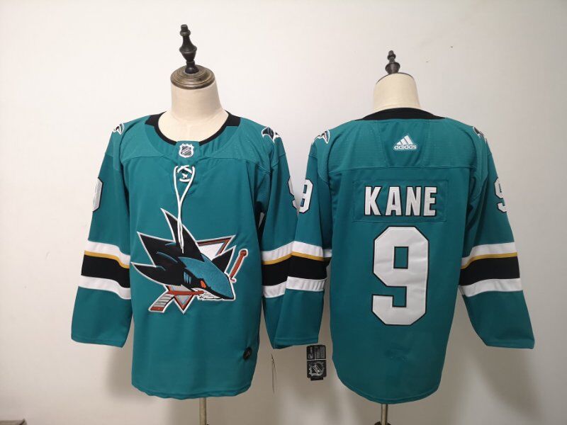 San Jose Sharks Blue KANE #9 NHL Jersey