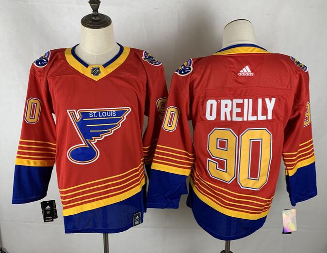 St Louis Blues Red OREILLY #90 Classics NHL Jersey
