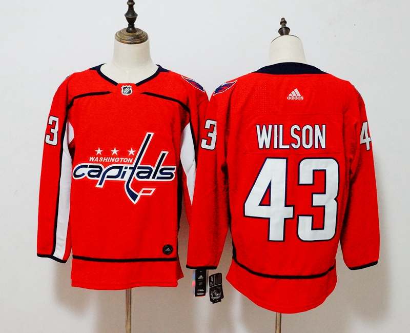 Washington Capitals Red WILSON #43 NHL Jersey