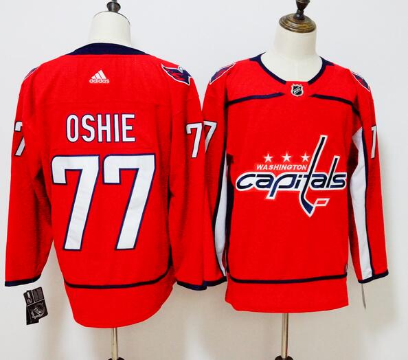 Washington Capitals Red OSHIE #77 NHL Jersey