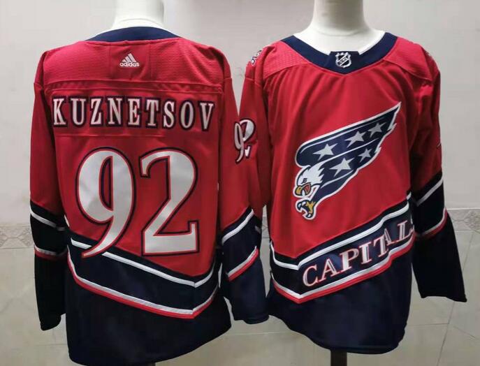 Washington Capitals Red KUZNETSOV #92 Classics NHL Jersey