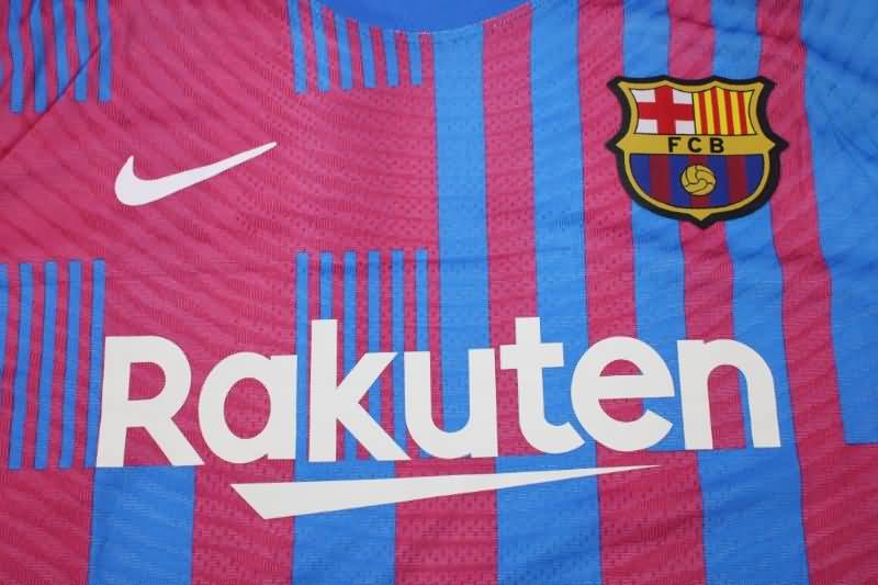 AAA(Thailand) Barcelona 21/22 Home Long Soccer Jersey(Player)