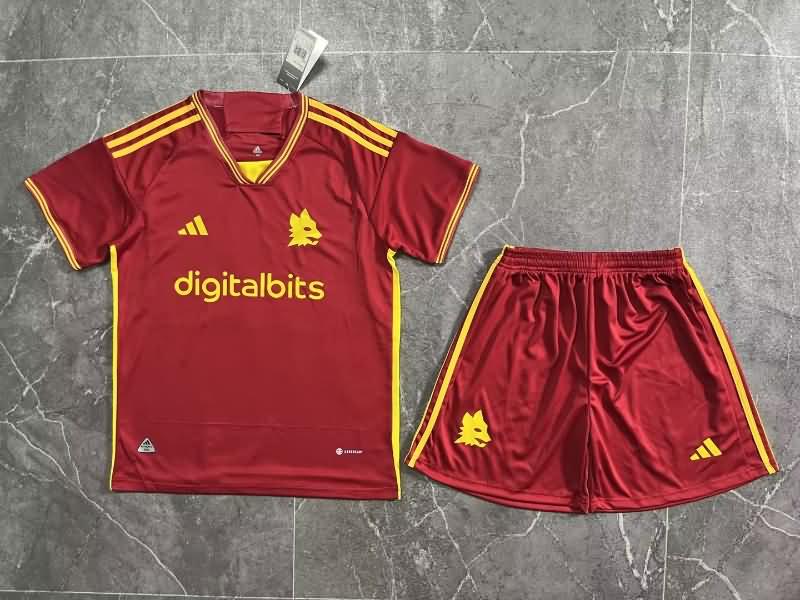 AS Roma 23/24 Home Soccer Jersey Leaked