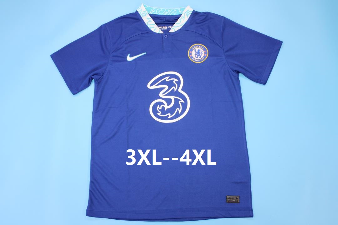 AAA(Thailand) Chelsea 22/23 Home Soccer Jersey(Big Size)
