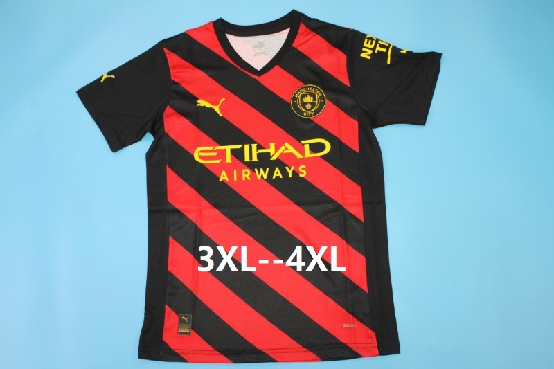 AAA(Thailand) Manchester City 22/23 Away Soccer Jersey(Big Size)