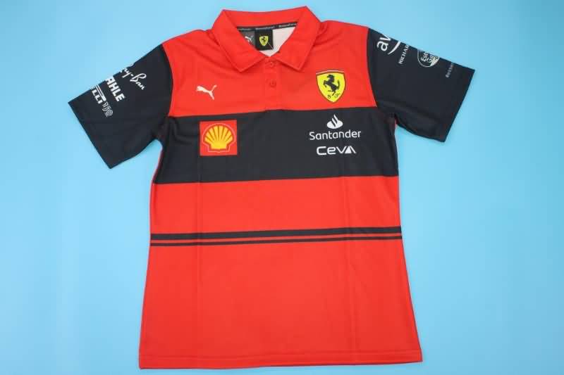 AAA(Thailand) Ferrari 2022 Red Polo Soccer T-Shirt