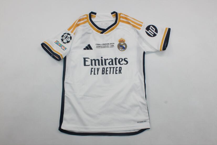 AAA(Thailand) Real Madrid 23/24 UCL Final Home Soccer Jersey