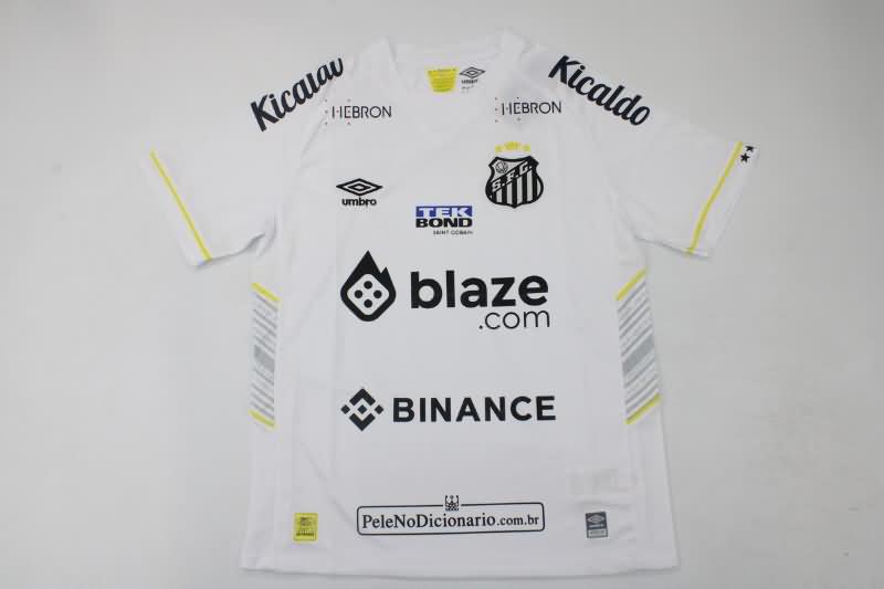 AAA(Thailand) Santos 2023 Home Soccer Jersey With Sponsor