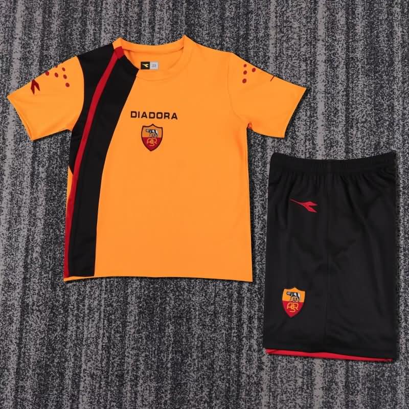 AS Roma 2005/06 Kids Home Soccer Jersey And Shorts