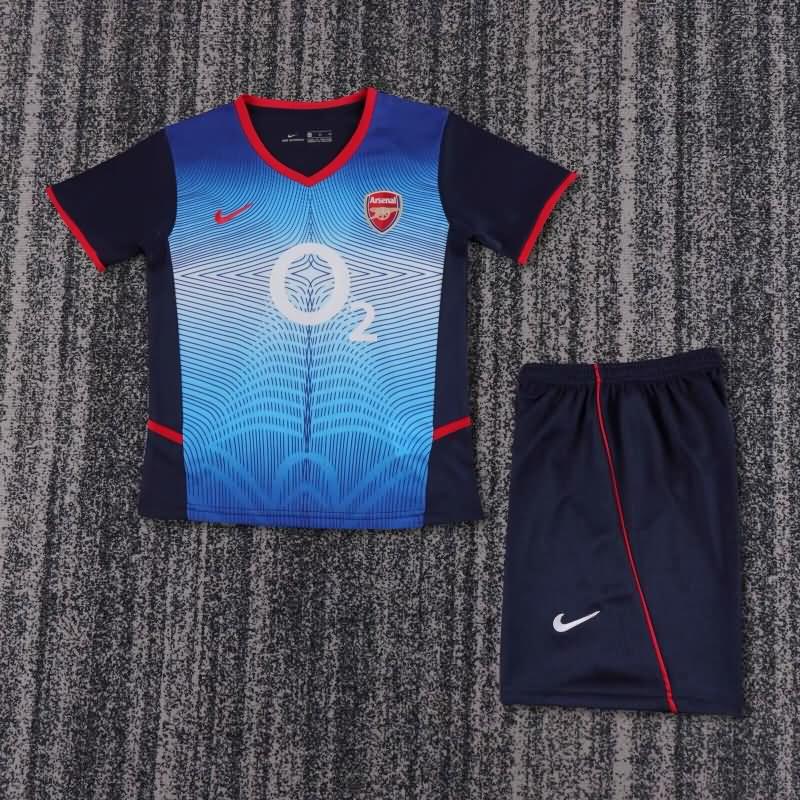 Arsenal 2002/03 Kids Away Soccer Jersey And Shorts