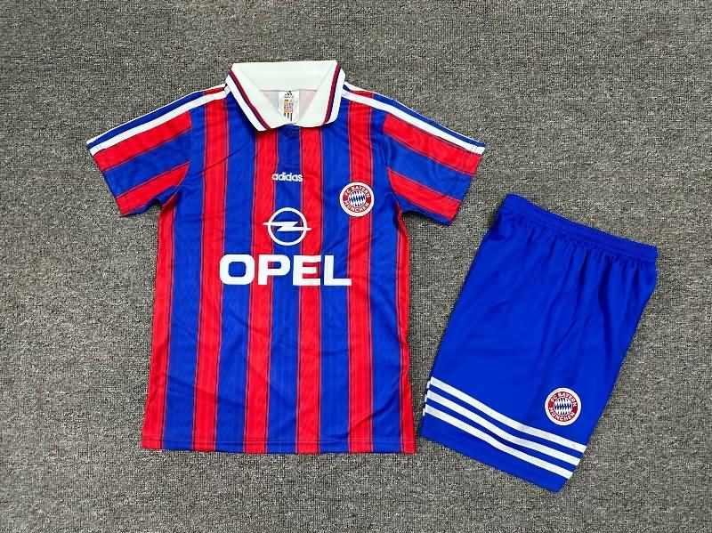 Bayern Munich 1995/97 Kids Home Soccer Jersey And Shorts