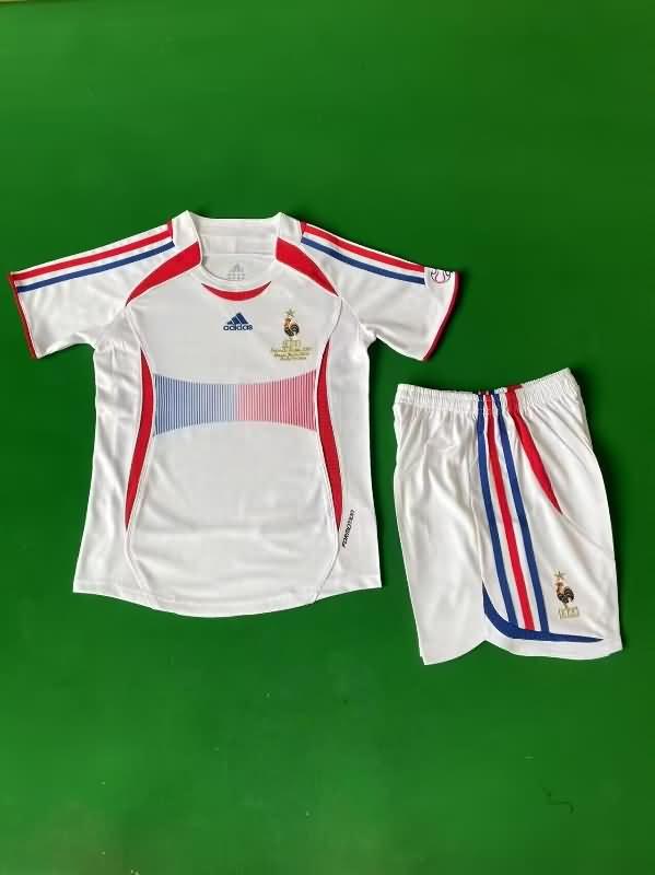 France 2006 Kids Away Final Soccer Jersey And Shorts