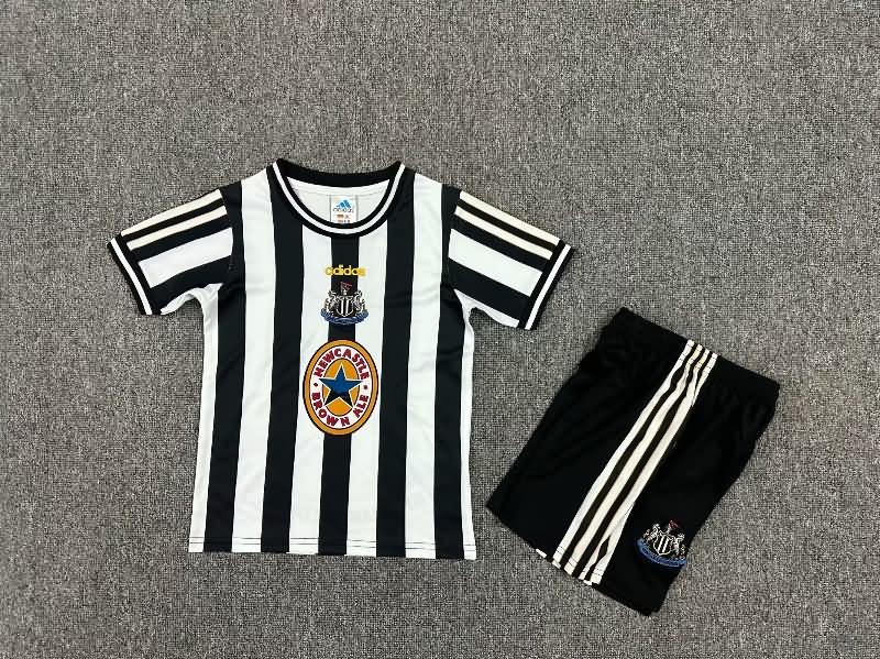 Newcastle United 1997/99 Kids Home Soccer Jersey And Shorts