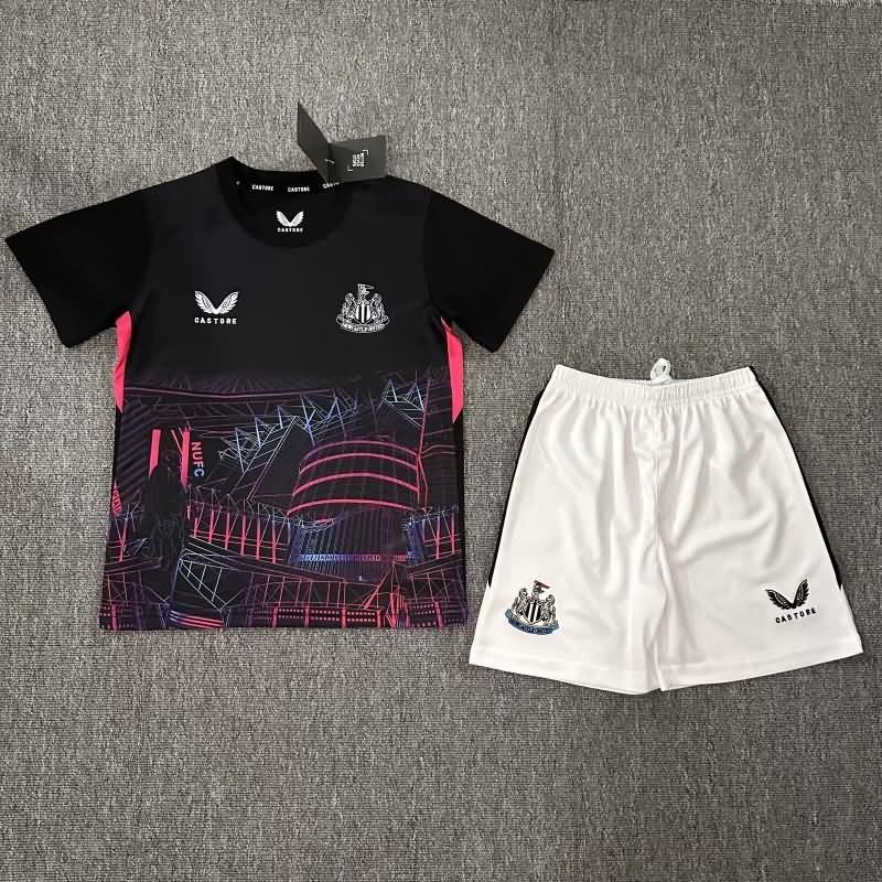 Newcastle United 23/24 Kids Special Soccer Jersey And Shorts