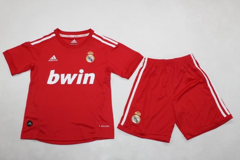 Real Madrid 11/12 Kids Third Soccer Jersey And Shorts