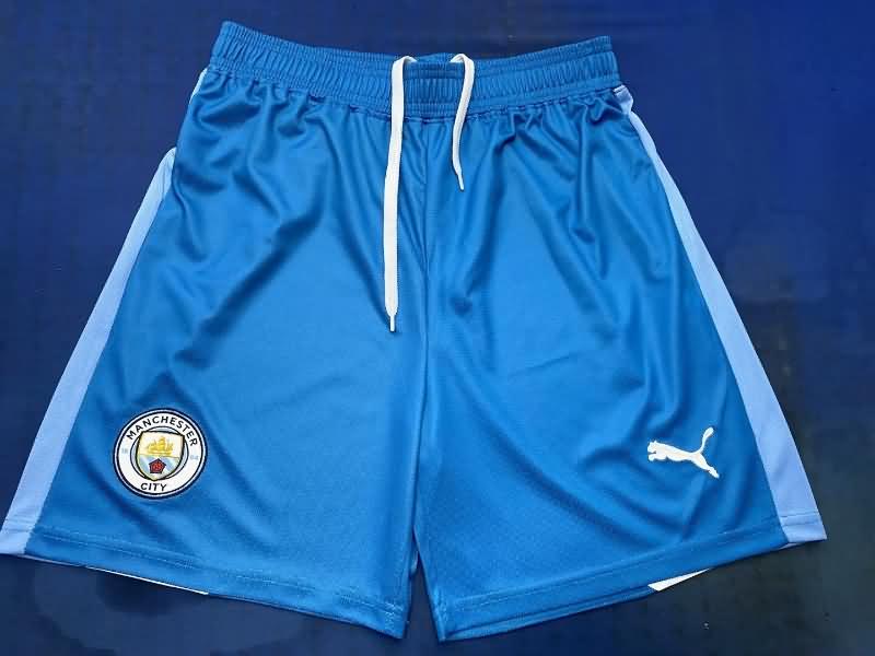 AAA(Thailand) Manchester City 23/24 Blue Soccer Shorts