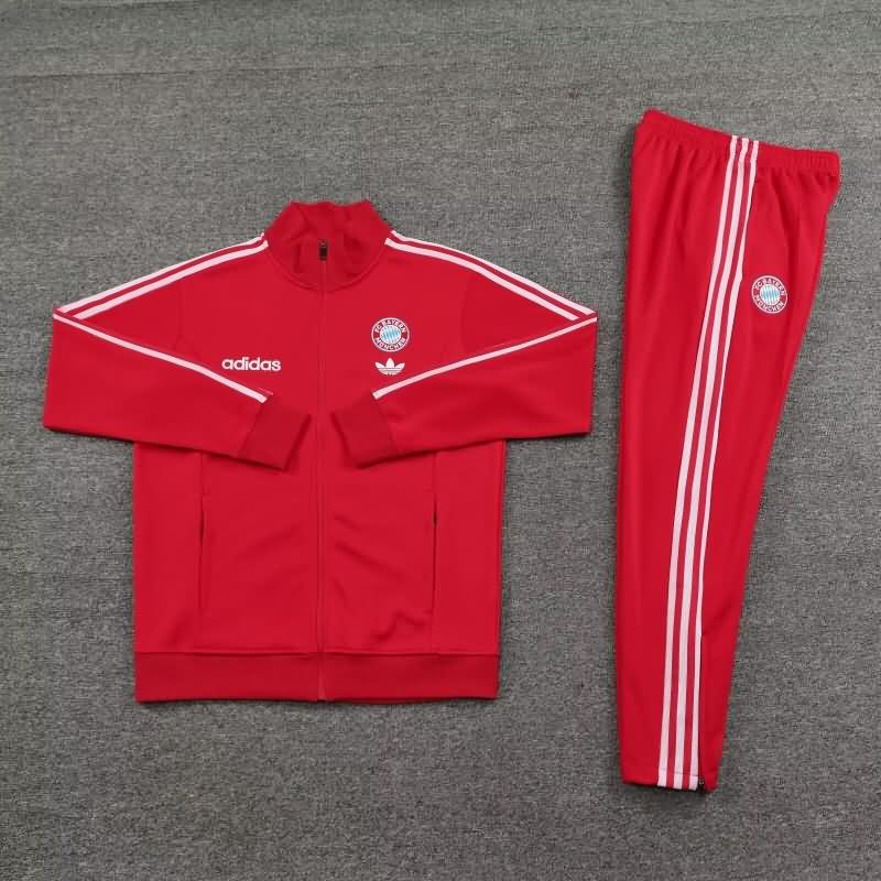AAA(Thailand) Bayern Munich 23/24 Red Soccer Tracksuit 03