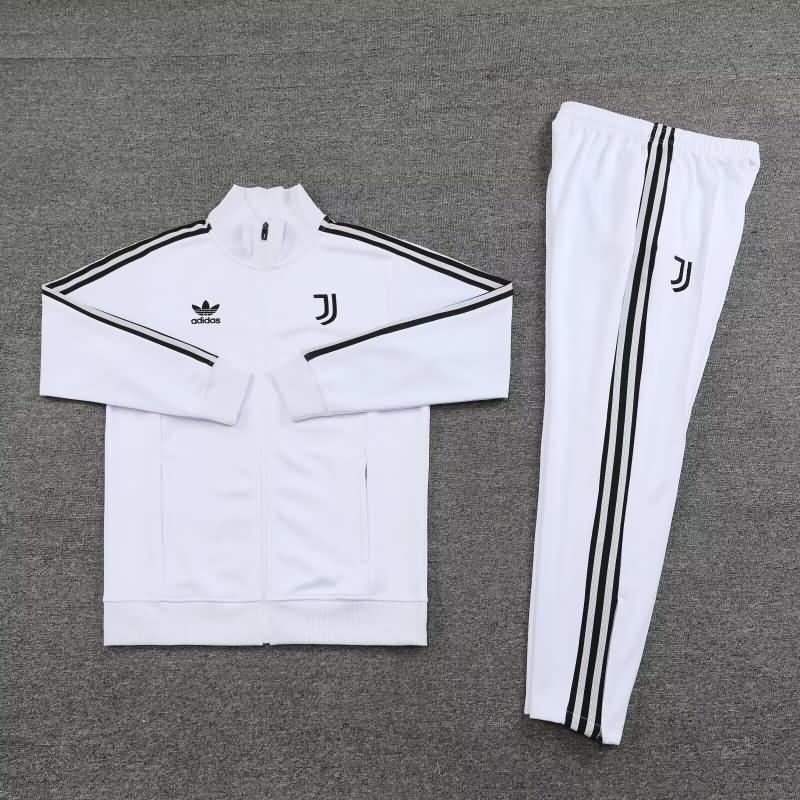 AAA(Thailand) Juventus 23/24 White Soccer Tracksuit 04