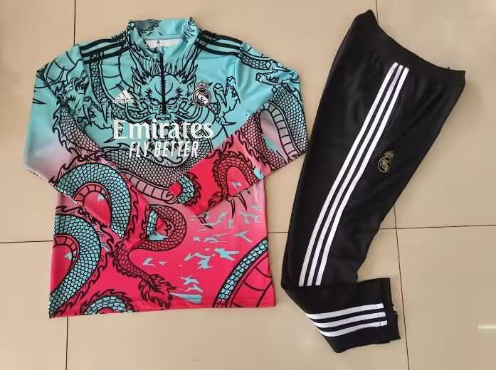 AAA(Thailand) Real Madrid 23/24 Colorful Soccer Tracksuit