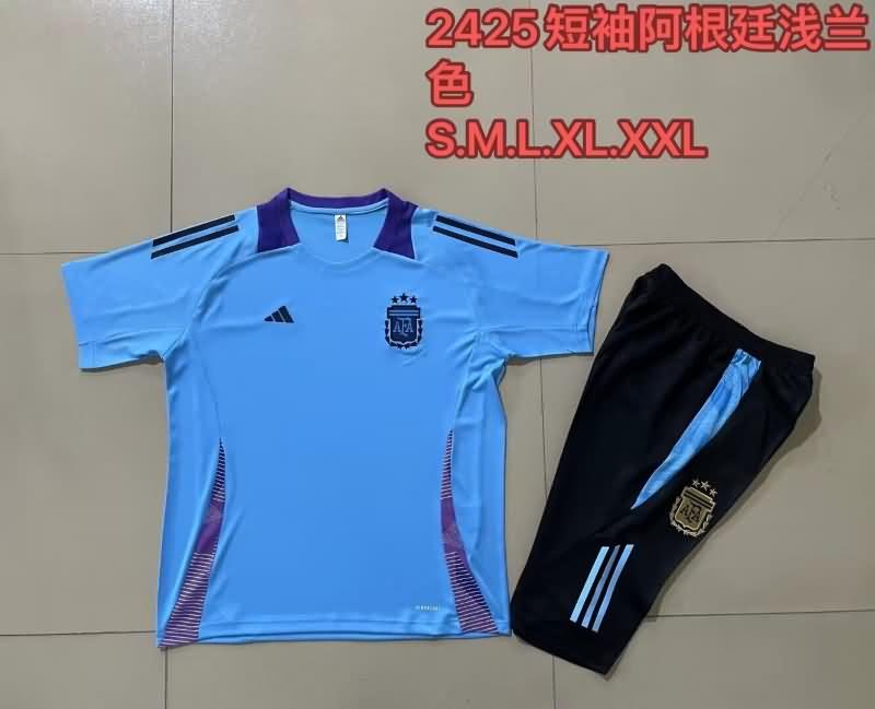 AAA(Thailand) Argentina 2024 Blue Soccer Training Sets