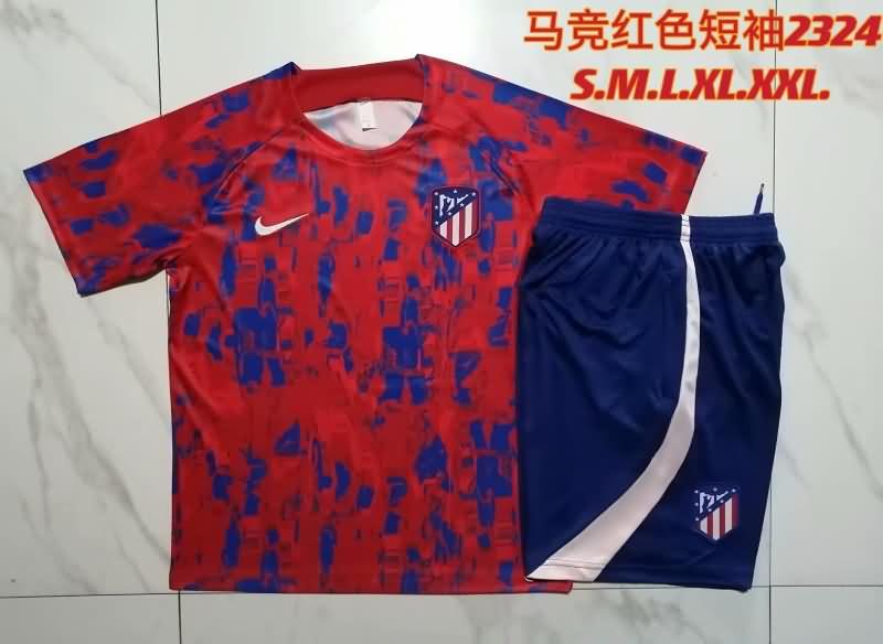 AAA(Thailand) Atletico Madrid 23/24 Red Soccer Training Sets
